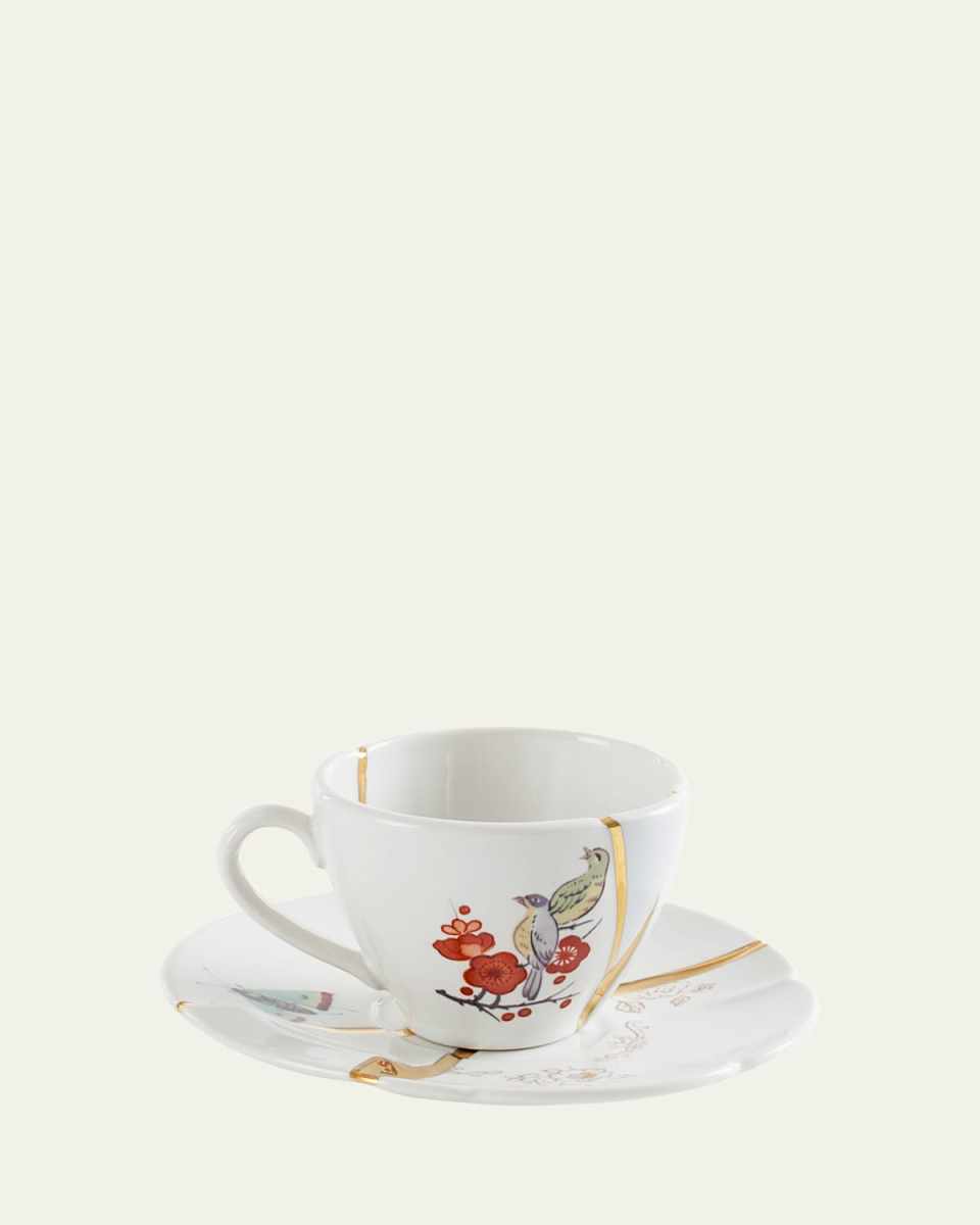 Kintsugi No. 2 Coffee Cup & Saucer